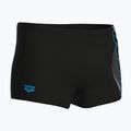 Boxer da nuoto uomo arena Basic Swim Short black/turquoise 4