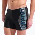 Boxer da nuoto uomo arena Basic Swim Short black/turquoise 8