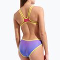 Costume da bagno intero donna arena One Shaded Print Tech One Back bright coral royal multi/soft green 9