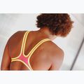 Costume da bagno intero donna arena One Shaded Print Tech One Back bright coral royal multi/soft green 12