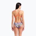 Costume da bagno intero donna arena Painting Lace Back multi/bright coral 7