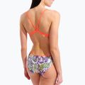 Costume da bagno intero donna arena Painting Lace Back multi/bright coral 9