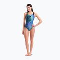 Costume da bagno intero donna arena Peacock Swim Pro Back multi green/black 2