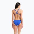 Costume da bagno intero donna arena Earth Challange Back neon blue multi/neon blue/neon blue 3