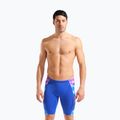 Jammer da uomo per nuoto arena Earth Swim Jammer neon blue/neon blue multi 5