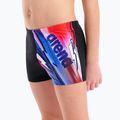 Costume da bagno boxer da bambino arena Loud Swim Short black/multi 4