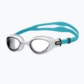 Occhialini da nuoto per bambini Arena The One Plus clear/white/turquoise