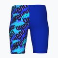  Costume da nuoto jammer da bambino arena Crowded Swim Jammer neon blue/neon blue multi 2
