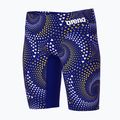  Costume da nuoto jammer da bambino arena Fireflow Swim Jammer navy/team navy yellow 3
