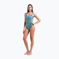 Costume da bagno intero donna arena Snake Skin Challenge blue cosmo multi/blue cosmo 6