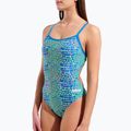 Costume da bagno intero donna arena Snake Skin Challenge blue cosmo multi/blue cosmo 8