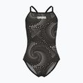 Costume da bagno intero bambino arena Fireflow Lightdrop Back black/team black
