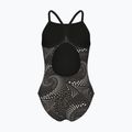 Costume da bagno intero bambino arena Fireflow Lightdrop Back black/team black 2