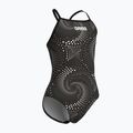Costume da bagno intero bambino arena Fireflow Lightdrop Back black/team black 4