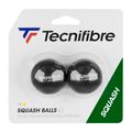 Palline da squash Tecnifibre a punti gialli 2 pz. giallo