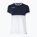 Camicia da tennis da uomo Tecnifibre 22F1ST F1 Stretch bianco/marino