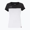 Maglietta da tennis donna Tecnifibre 22LAF1 F1 Stretch bianco/nero