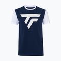 Camicia da tennis da uomo Tecnifibre 22CLUBTEE Club bianco/marino