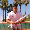 Polo tennis uomo Tecnifibre Team Mesh bianco 5