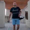 Maglietta da tennis da uomo Tecnifibre Team Tech Tee marine 5