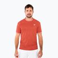 Maglietta da tennis da uomo Tecnifibre Team Tech terracotta