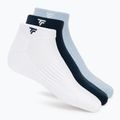 Calzini Tecnifibre Low-Cut 3 pairs white/marine