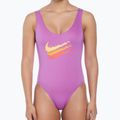 Costume intero donna Nike Multi Logo U-Back fucsia dream 4