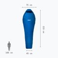Sacco a pelo Millet Baikal 750 Regular destra sky diver 3