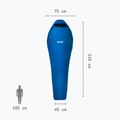 Sacco a pelo Millet Baikal 750 Regular sky diver 4