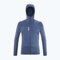 Felpa con cappuccio Millet Fusion Grid da uomo in denim scuro 5