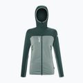 Felpa Millet Fusion Grid Hoodie donna con cappuccio alghe/bottle