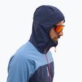 Giacca softshell da uomo Millet Fusion XCS Hoodie blu coronet/saphir 4
