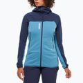 Felpa donna Millet Fusion Grid Hoodie coronet blue/saphir