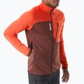 Felpa da uomo Millet Seneca Fleece truffle/paprika 4