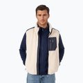 Gilet uomo Aulp Tarik Sherpa greige
