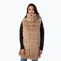 Gilet donna Aulp Carra Faux Fur taupe