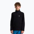 Felpa da bambino Rossignol 1/2 Zip Pile nero