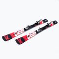 Sci da discesa per bambini Rossignol Hero JR XP JR + attacchi XP7 GW nero/rosso 4