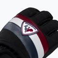 Rossignol Jr Sportchic Stretch Impr guanto da sci nero per bambini 4