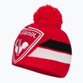 Berretto invernale Rossignol L3 Jr Rooster sport rosso per bambini 3