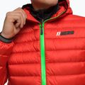 Piumino da uomo Rossignol Verglas Hero Hood rosso neon 10