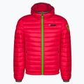 Piumino da uomo Rossignol Verglas Hero Hood rosso neon 14