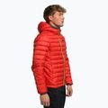 Piumino da uomo Rossignol Verglas Hero Hood rosso neon 3