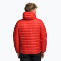 Piumino da uomo Rossignol Verglas Hero Hood rosso neon 4