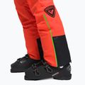 Pantaloni da sci Rossignol Hero da uomo rosso neon 5
