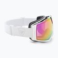 Occhiali da sci Rossignol Magne'lens bianco/rosa specchiato/argento specchiato 2