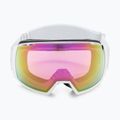 Occhiali da sci Rossignol Magne'lens bianco/rosa specchiato/argento specchiato 3