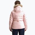 Giacca da sci Rossignol Girl Polydown rosa polvere per bambini 10