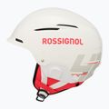 Casco da sci Rossignol Hero Slalom Impacts + Chinguard bianco 5
