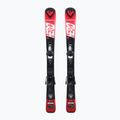 Sci da discesa per bambini Rossignol Hero 100-140 + attacchi KID 4 rosso